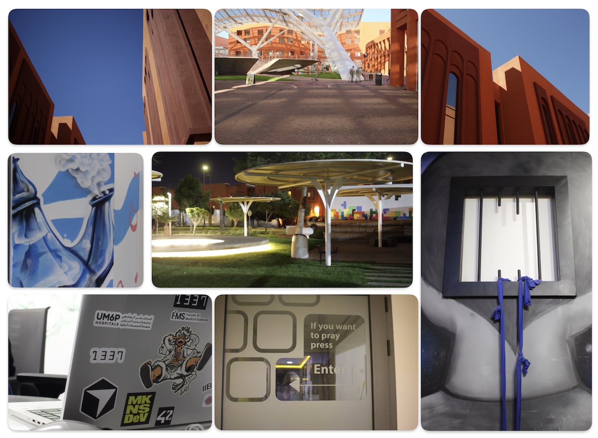 TODO: groups of students building together at their desks